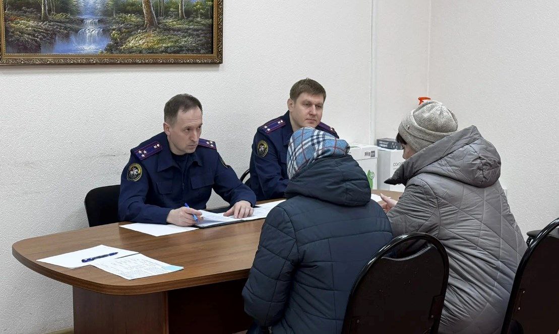 Исполняющий обязанности руководителя следственного управления провел личный прием граждан