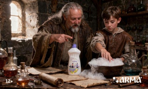 Эволюция средств для мытья посуды