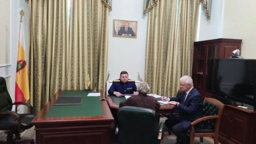 Руководитель следственного управления провел личный прием граждан