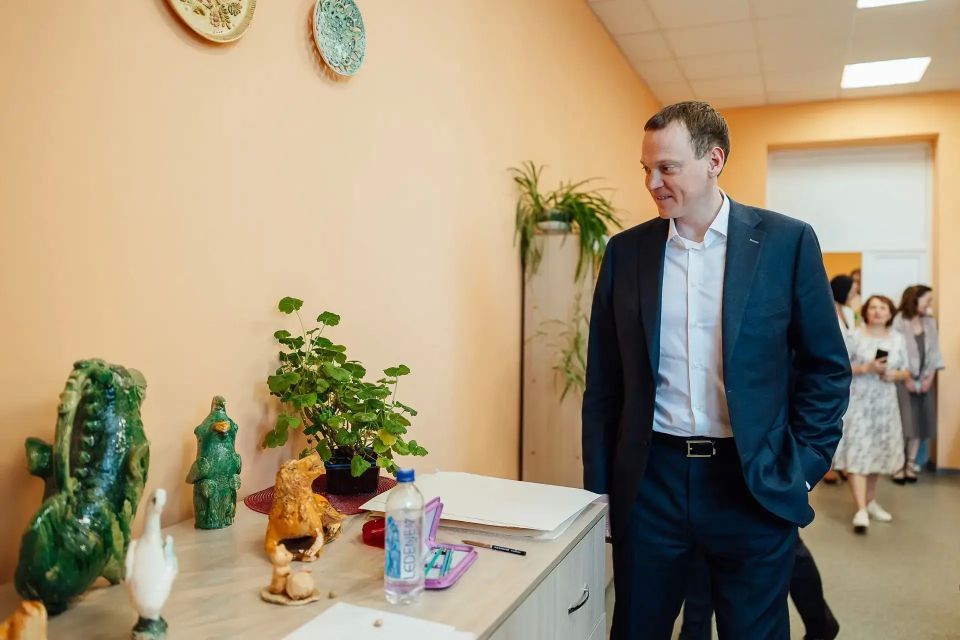 Павел Малков: В селе Вослебово посетил детскую школу искусств, которая открылась в прошлом году Павел Малков: В селе Вослебово посетил детскую школу искусств, которая открылась в прошлом году