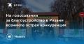 На голосовании за благоустройство в Рязани возникла острая конкуренция