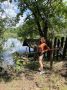 Анна Долгарева: Эта женщина (на последнем фото сильно покушанная комарами) все выходные сплавлялась по Рязанской области, не имела доступа в интернет и невероятно счастлива