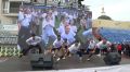 Более 5 000 рязанцев сегодня начали день с зарядки с чемпионом