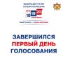 Первый день трёхдневного голосования в Рязанской области завершился