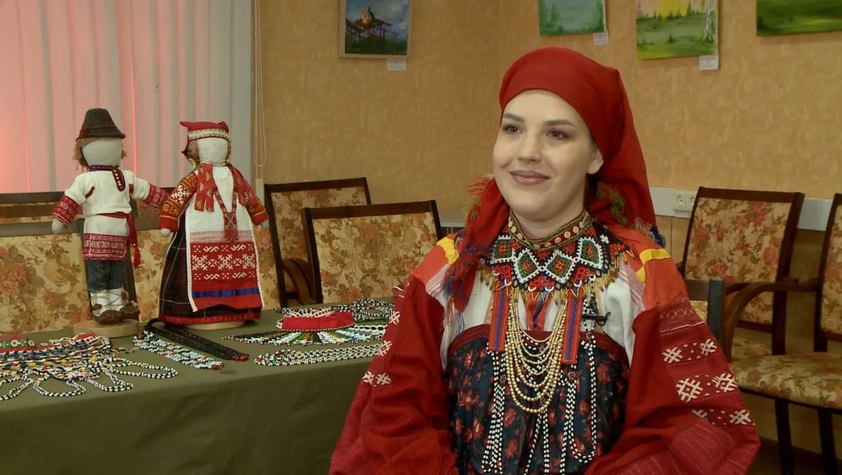Рязанская мастерица приняла участие во Всероссийском фестивале «Традиционный костюм народов России»