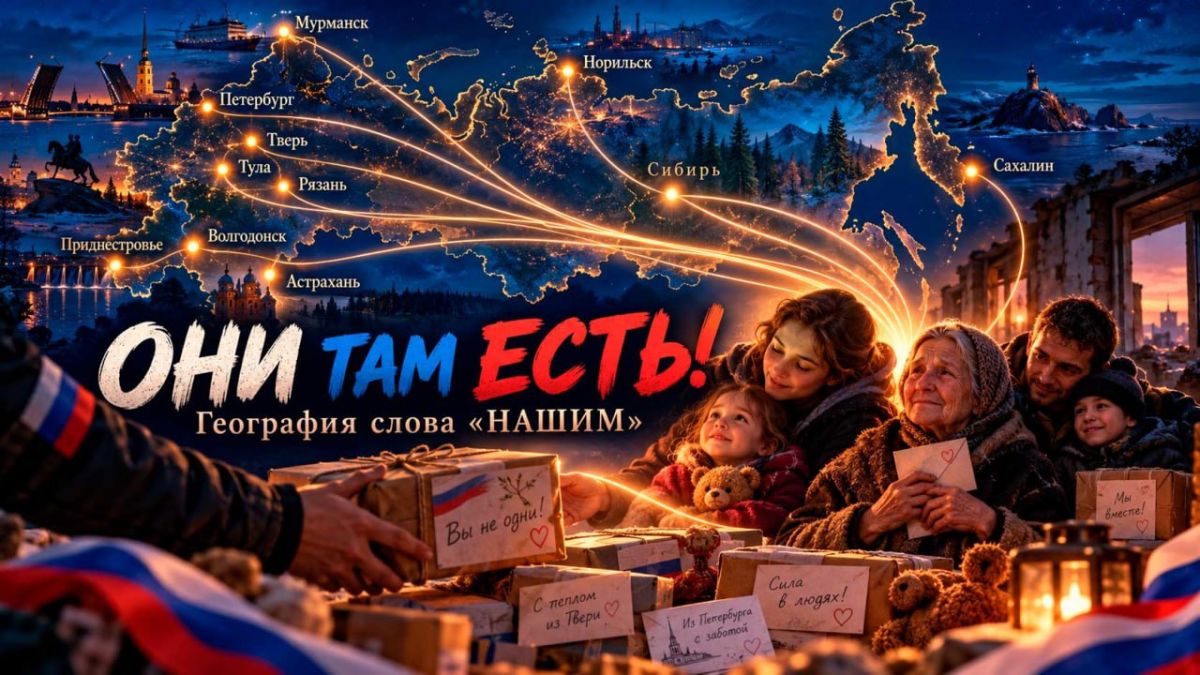 Сергей Лебедев: ОНИ ТАМ ЕСТЬ! География слова «НАШИМ»