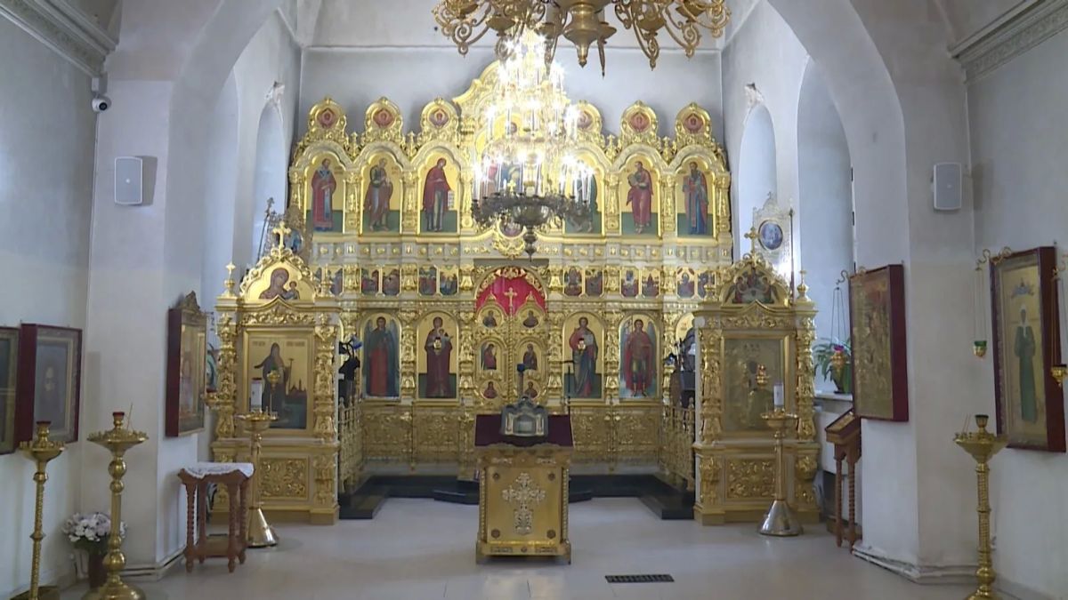 В Троицком монастыре Рязани отмечают день памяти Сергия Радонежского