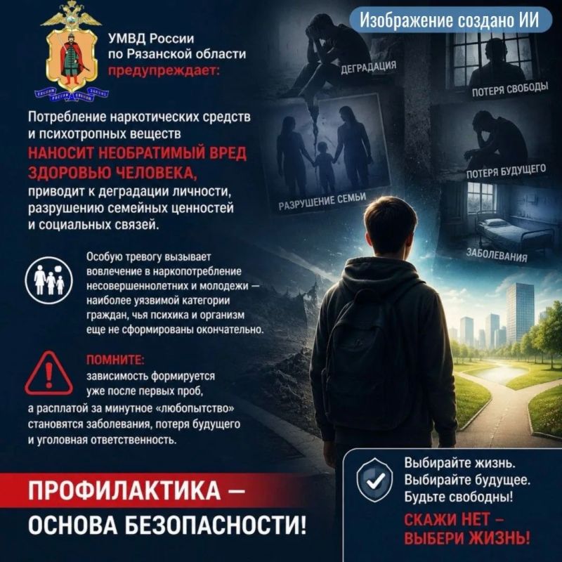 Наркотики — одна из самых серьезных угроз современному обществу