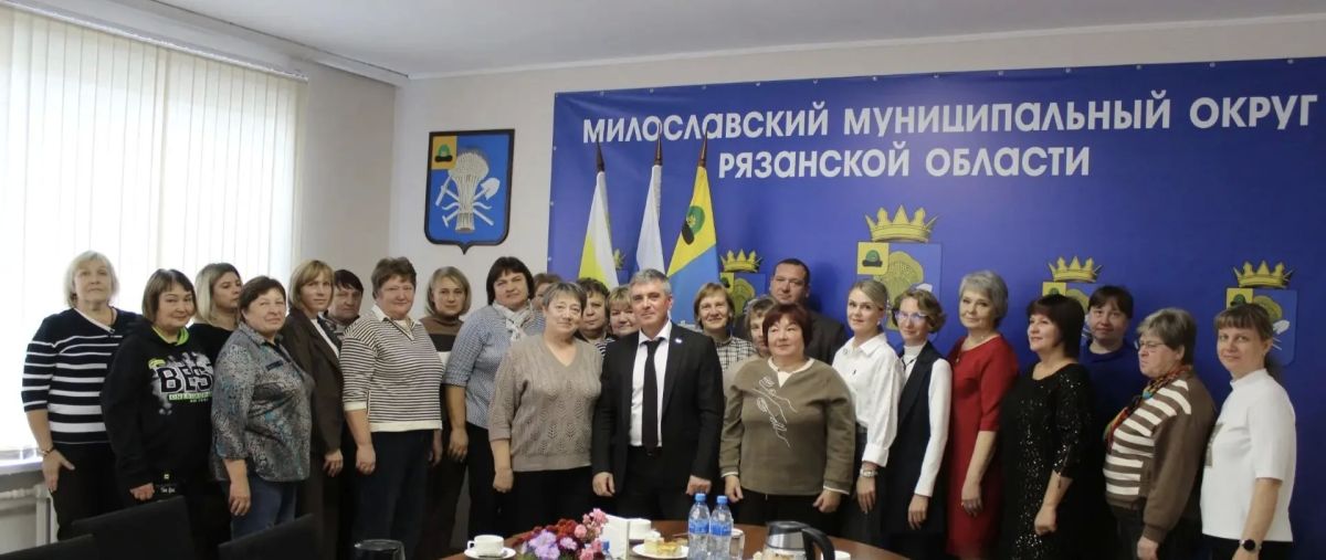 Андрей Сидоренко посетил Милославский округ