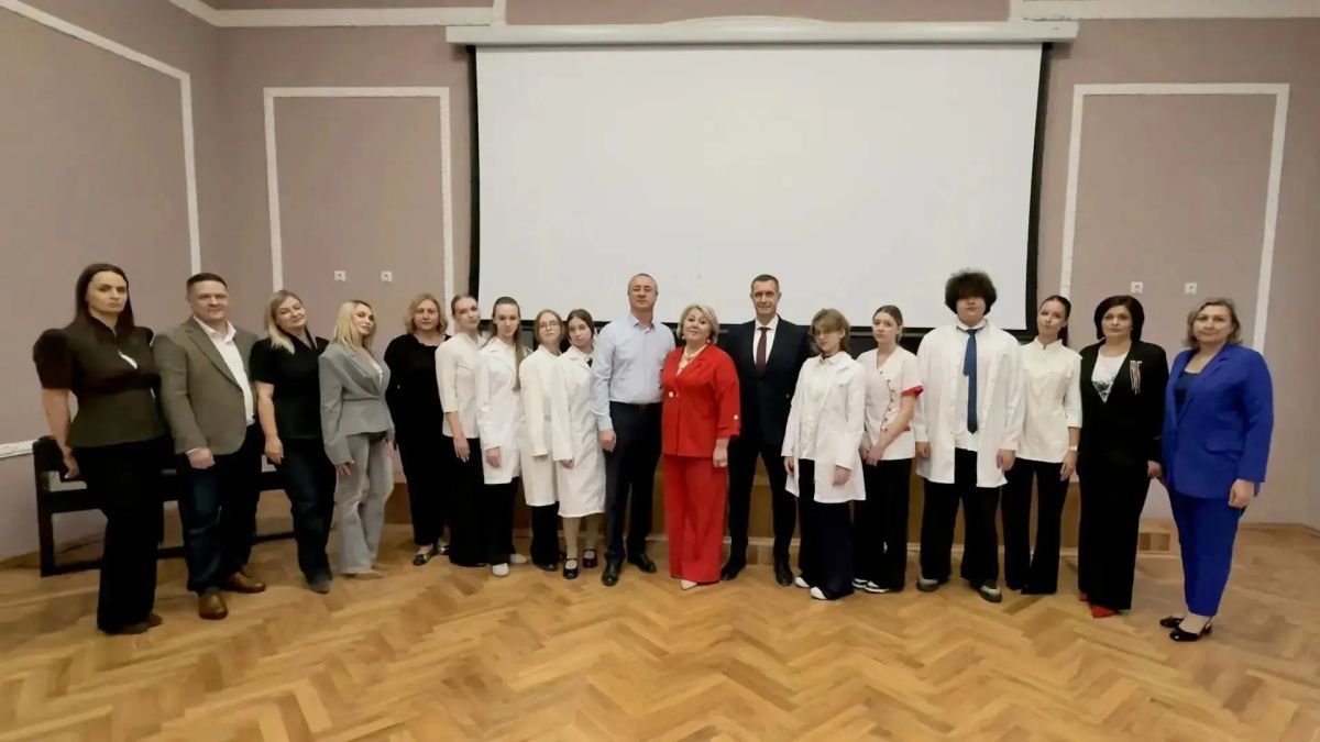 В рязанской школе открылся новый профильный медицинский класс