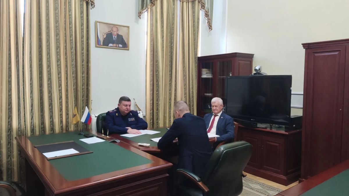 Руководитель следственного управления провел личный прием граждан