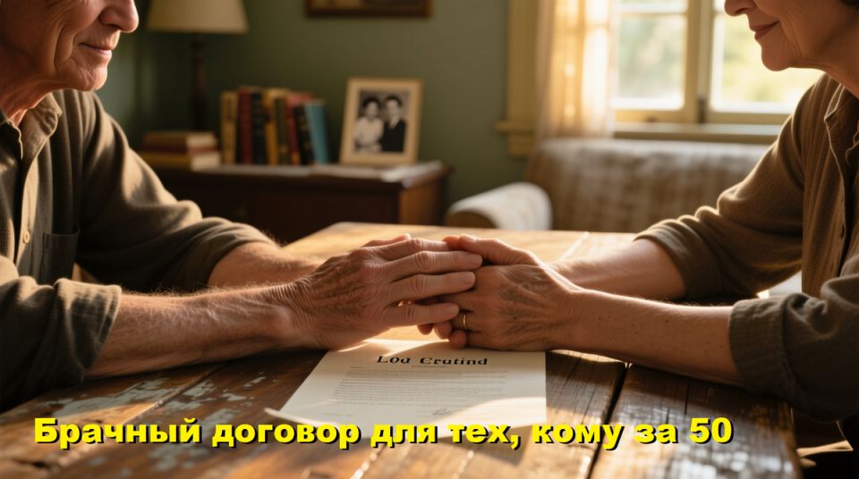 Почему брачный договор важен для людей старше 50: три основных аспекта