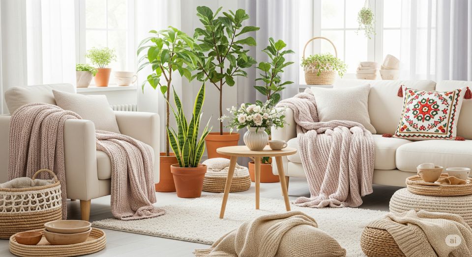 Как освежить пространство: 10 простых идей для уютного обновления комнаты