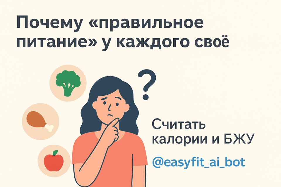 Правильное питание: уникальный путь к здоровью для каждого